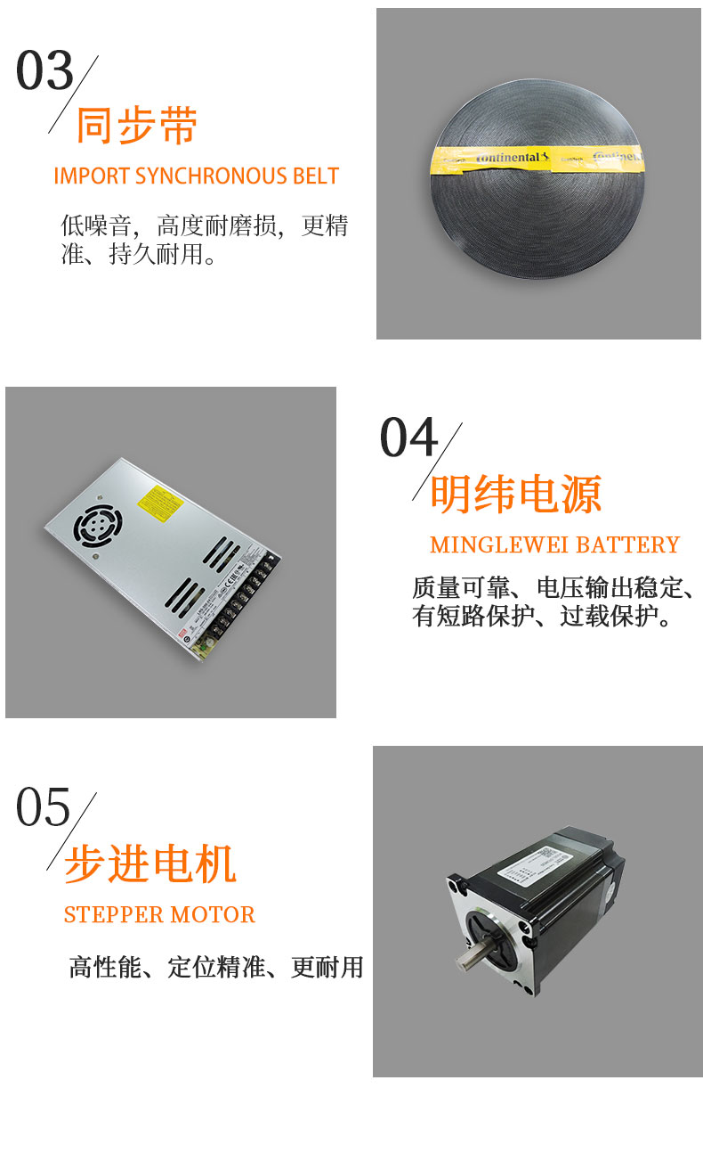 点胶机组件及结构